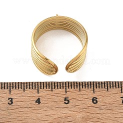 304 Stainless Steel Cuff Open Ring Setting&nbsp;SA-CBA37BC-10G