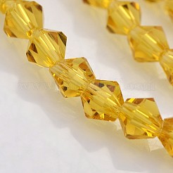 Bicone Glass Beads Strands&nbsp;EGLA-P016-4mm-07
