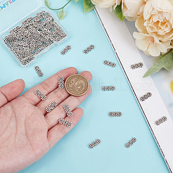 100Pcs Tibetan Style Alloy Spacer Bars&nbsp;TIBE-GO0001-08