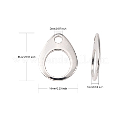 201 Stainless Steel Chain Tabs&nbsp;STAS-F192-029S
