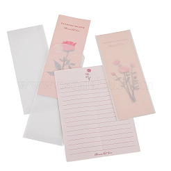 3Pcs Paper Letter Stationery&nbsp;DIY-TADJ0002-003C