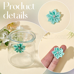 50Pcs 10 Colors Handmade Polyester Costume Accessories&nbsp;DIY-SP0006-45