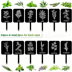 24Pcs Acrylic Plant Label&nbsp;DIY-SP0006-50