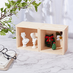 木製収納ボックス  カバーなし  バリーウッド  12x12x8cm&nbsp;OBOX-PH0001-03