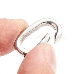 Non-Tarnish 304 Stainless Steel Spring Gate Rings&nbsp;X-STAS-I133-08B
