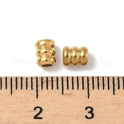 202 Stainless Steel Beads&nbsp;STAS-F205-08G
