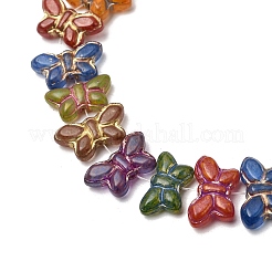 Painted Glass Beads Strands&nbsp;GLAA-Z021-09A