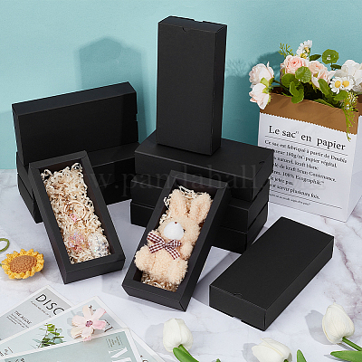 Kraft Paper Folding Drawer Boxes&nbsp;CON-WH0110-66C-1