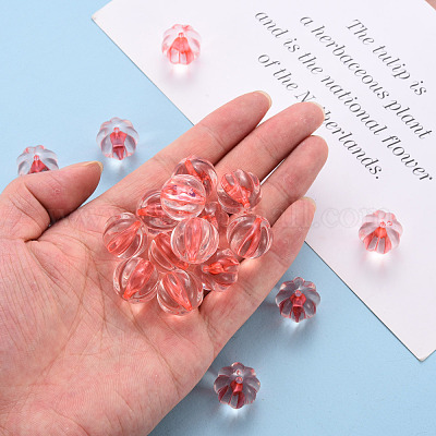 Transparent Acrylic Beads&nbsp;TACR-S154-19A-52-1