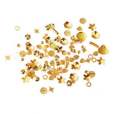Plastic Paillette Beads&nbsp;LS-DIY-P025-05I-1