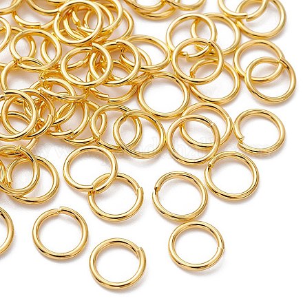 Brass Open Jump Rings KK-FS0001-23B-1