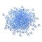 Transparent Glass Beads, Faceted, Bicone, Cornflower Blue, 3.5x3.5x3mm, Hole: 0.8mm, 720pcs/bag.