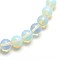 Opal Round Beads Strands, 6mm, Hole: 1mm, about 65pcs/strand, 14 inch