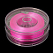 Flat Elastic Crystal String, Elastic Beading Thread, for Stretch Bracelet Making, Pearl Pink, 0.8mm
