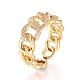 Adjustable Brass Finger Rings&nbsp;RJEW-G096-35G-3