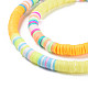 Handmade Polymer Clay Bead Strands&nbsp;CLAY-S096-030F-3