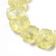 Transparent Glass Beads Strands&nbsp;GLAA-F114-01D-3