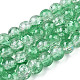 Baking Paint Crackle Glass Bead Strands&nbsp;CCG-S001-8mm-19-1