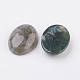 Natural Indian Agate Flat Back Cabochons&nbsp;G-G741-13x18mm-03-2