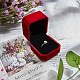 Square Velvet Ring Boxes&nbsp;VBOX-WH0002-01B-6