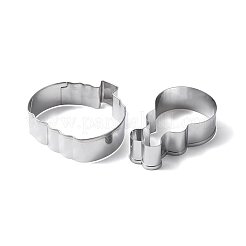 Non-Tarnish Thanksgiving 430 Stainless Steel Cookie Mold&nbsp;DIY-E068-01P-02