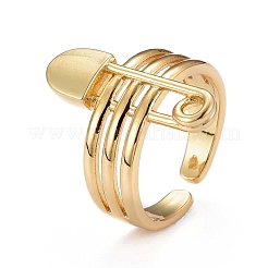 Brass Cuff Rings&nbsp;KK-H741-07G