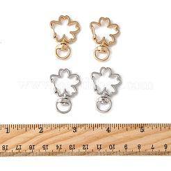 40Pcs 2 Colors Alloy Swivel Snap Hook Clasps&nbsp;FIND-FS0004-73D