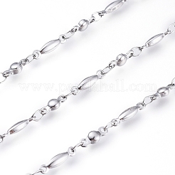 Tarnish Resistant 304 Stainless Steel Link Chains&nbsp;CHS-G014-17P