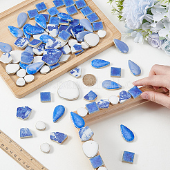 500Pcs 4 Styles Porcelain Mosaic Tiles&nbsp;PORC-SP0001-24