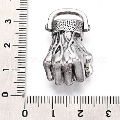 Tibetan Style Alloy Pendants&nbsp;PALLOY-N182-01AS