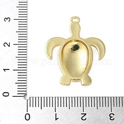 Brass Enamel Pendants&nbsp;KK-P290-13G-01