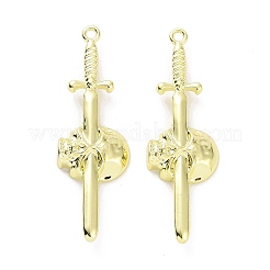 Rack Plating Alloy Pendants&nbsp;PALLOY-D007-67LG