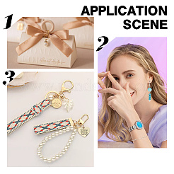 ABS Plastic Imitation Pearl Bead Stitch Markers&nbsp;HJEW-AB00188