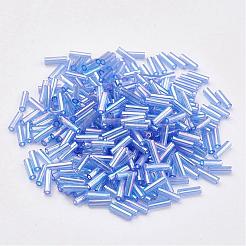Glass Bugle Beads&nbsp;SEED-E001-12mm-166
