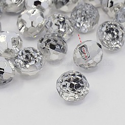 Acrylic Rhinestone Buttons&nbsp;X-BUTT-J005-M