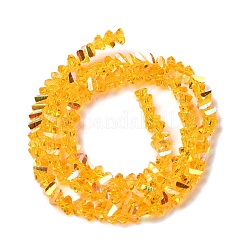 Transparent Glass Beads Strands&nbsp;EGLA-P061-04B-AB09