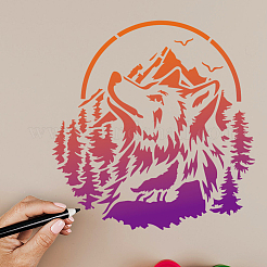 PET Hollow Out Drawing Painting Stencils&nbsp;DIY-WH0675-089