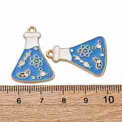 Chemistry Theme Alloy Enamel Pendants&nbsp;ENAM-V002-01L-KCG