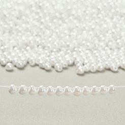 ミユキ 3.4mmドロップビーズ  日本製シードビーズ  セイロン  （dp528) ホワイトパールセイロン  3.4x3mm  穴：0.65mm  約900個/50g&nbsp;Y-SEED-MY04-DP528