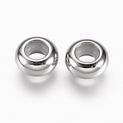 201 Stainless Steel Beads&nbsp;STAS-G142-9mm-P