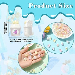 Transparent Resin Cabochons&nbsp;CRES-CJC0011-003
