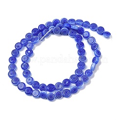 Handmade Lampwork Beads Strands&nbsp;LK-R004-51G