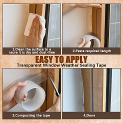PET Adhesive Tape for Door&nbsp;AJEW-WH20006-122C