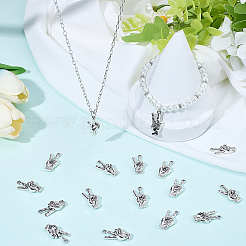 40Pcs Tibetan Style Alloy Pendants&nbsp;FIND-SC0021-77