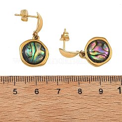 304 Stainless Steel Dangle Stud Earring for Women&nbsp;EJEW-JE07348