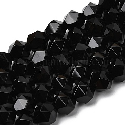 Natural Black Onyx  Beads Strands&nbsp;G-Z119-A04-02