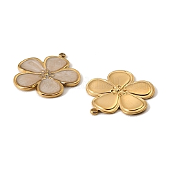304 Stainless Steel Enamel Pendants&nbsp;STAS-I371-26G-02