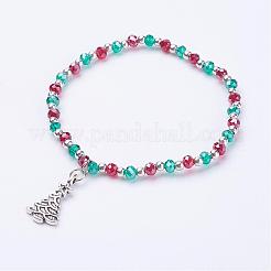 Christmas Themed Charm Bracelets&nbsp;BJEW-JB03177