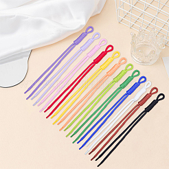 12Pcs 12 Colors Nylon Rope Pendant Decorations&nbsp;HJEW-CP0001-47A