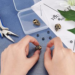 3Pcs 3 Style Brass Beads&nbsp;KK-FG0001-10